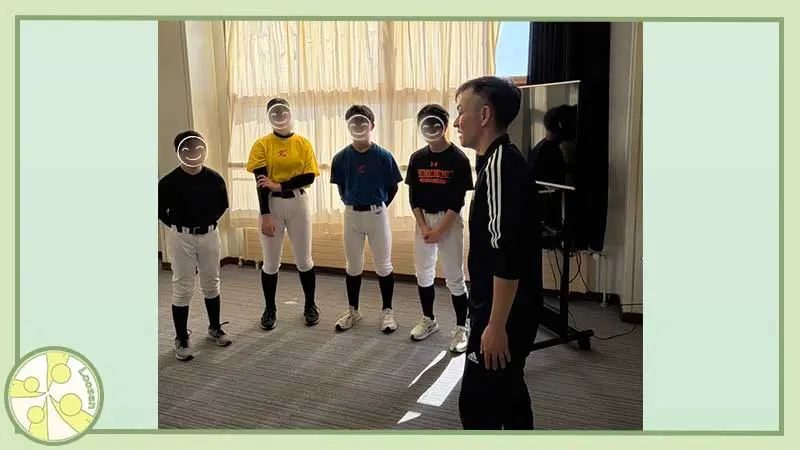 十勝･帯広市の整体,スポーツ運動パフォーマンスが向上する身体の使い方,からだの相談室Loosen,植原良,出張コーチの様子