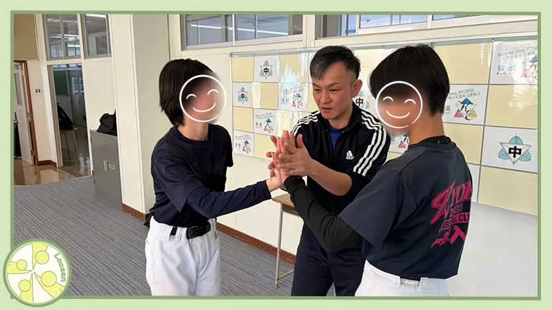 十勝･帯広市の整体,スポーツ運動パフォーマンスが向上する身体の使い方,からだの相談室Loosen,植原良,出張コーチの様子