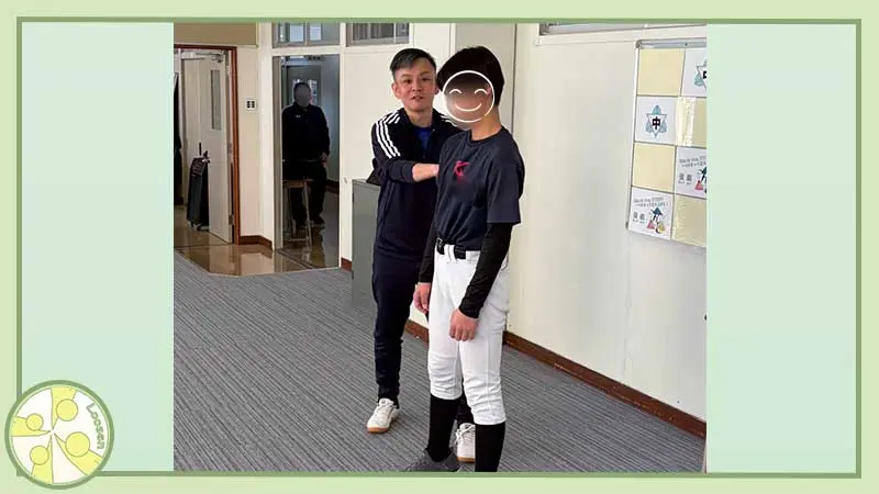 十勝･帯広市の整体,スポーツ運動パフォーマンスが向上する身体の使い方,からだの相談室Loosen,植原良,出張コーチの様子