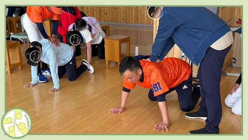 十勝･帯広市の整体,スポーツ運動パフォーマンスが向上する身体の使い方,からだの相談室Loosen,植原良,出張コーチの様子