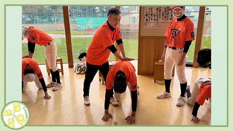 十勝･帯広市の整体,スポーツ運動パフォーマンスが向上する身体の使い方,からだの相談室Loosen,植原良,出張コーチの様子