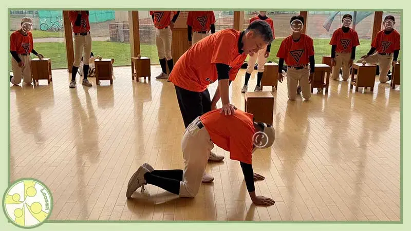 十勝･帯広市の整体,スポーツ運動パフォーマンスが向上する身体の使い方,からだの相談室Loosen,植原良,出張コーチの様子